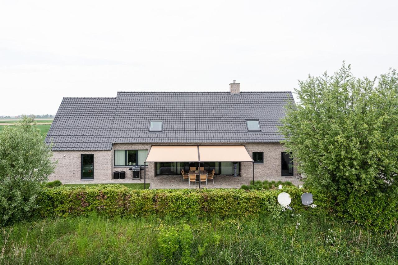 Polderwoning 'Cleylantshof' Sint-Laureins Exterior foto